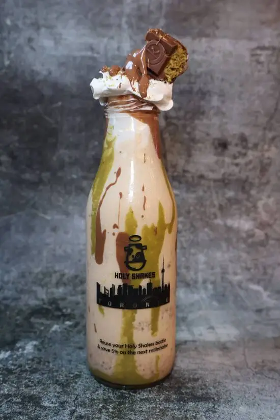 Dubai Chocolate Milkshake at Holy Shakes Calgary Sage Hill, AB